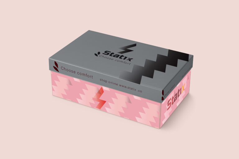 Box shoes mockup