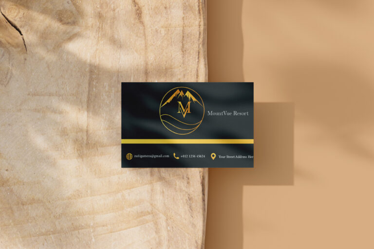 resort busıness card